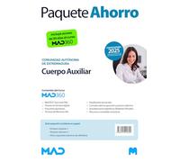Oposiciones Cuerpo Auxiliar de la Comunidad Autónoma de Extremadura. Paquete Ahorro de Libros y Curso MAD360