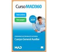 Oposiciones Cuerpo General Auxiliar de la Comunidad Autónoma de Cantabria. Paquete Ahorro de Libros y Curso MAD360