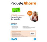 Oposiciones Cuerpo Técnico de Hacienda de la Agencia Estatal de Administración Tributaria. Paquete Ahorro de Libros y Curso MAD360