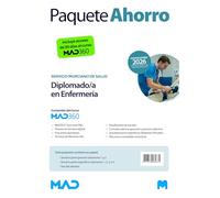 Oposiciones Diplomado en Enfermería del Servicio Murciano de Salud. Paquete Ahorro de Libros y Curso MAD360