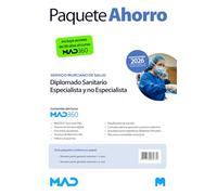 Oposiciones Diplomado Sanitario Especialista y no Especialista del Servicio Murciano de Salud. Paquete Ahorro de Libros y Curso MAD360