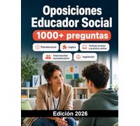 Oposiciones Educador Social 2026: Intervención socioeducativa, menores, discapacidad, dependencia, igualdad, legislación y supuestos prácticos