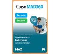 Oposiciones Enfermería (M2) Personal laboral de Ministerios. Paquete Ahorro de Libros y Curso MAD360 (Parte Común + Parte Específica)