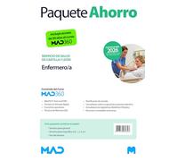 Oposiciones Enfermero/a del Servicio de Salud de Castilla y León (SACYL). Paquete Ahorro de Libros y Curso MAD360