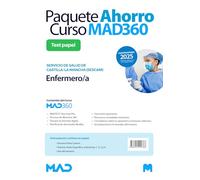 Oposiciones Enfermero/a del Servicio Gallego de Salud (SERGAS). Paquete Ahorro de Libros y Curso MAD360