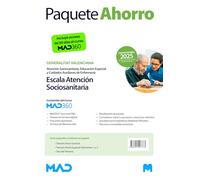 Oposiciones Escala Atención Sociosanitaria de la Generalitat Valenciana. Paquete Ahorro de Libros y Curso MAD360Oposiciones Escala Atención Sociosanitaria de la Generalitat Valenciana. Paquete Ahorro