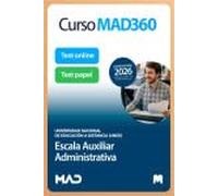 Oposiciones Escala Auxiliar Administrativa de la Universidad Nacional de Educación a Distancia (UNED). Paquete Ahorro de Libros y Curso MADOposiciones Escala Auxiliar Administrativa de la Universidad