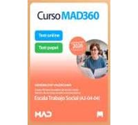 Oposiciones Escala Trabajo Social (A2-04-04) de la Generalitat Valenciana. Paquete Ahorro de Libros y Curso MAD360