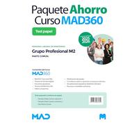 Oposiciones Grupo Profesional M2 Personal Laboral de Ministerios (parte común). Paquete Ahorro de Libros y Curso MAD360