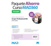 Oposiciones Grupo Profesional M3 Personal Laboral de Ministerios (parte común). Paquete Ahorro de Libros y Curso MAD360