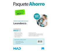 Oposiciones Lavandero/a del Servicio Aragonés de Salud. Paquete Ahorro de Libros y Curso MAD360