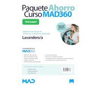 Oposiciones Lavandero/a del Servicio de Salud de Castilla-La Mancha (SESCAM). Paquete Ahorro de Libros y Curso MAD360