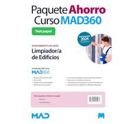 Oposiciones Limpiador/a de Edificios del Ayuntamiento de León. Paquete Ahorro de Libros y Curso MAD360