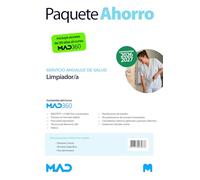 Oposiciones Limpiador/a del Servicio Andaluz de Salud. Paquete Ahorro de Libros y Curso MAD360