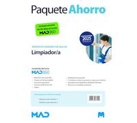 Oposiciones Limpiador/a del Servicio Canario de Salud. Paquete Ahorro de Libros y Curso MAD360