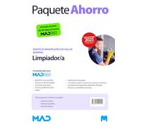 Oposiciones Limpiador/a del Servicio Madrileño de Salud. Paquete Ahorro de Libros y Curso MAD360