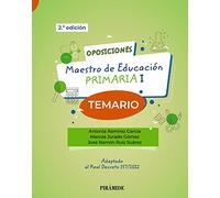 Oposiciones. Maestro De Educación Primaria I: Temario (2ª Ed.)
