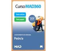 Oposiciones Peón/a del Ayuntamiento de Córdoba. Paquete Ahorro de Libros y Curso MAD360