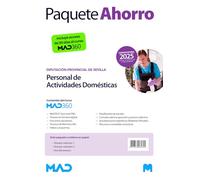 Oposiciones Personal de Actividades Domésticas de la Diputación Provincial de Sevilla. Paquete Ahorro de Libros y Curso MAD360