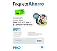 Oposiciones Personal de Limpieza y Servicios Domésticos (Personal Laboral) de la Junta de Comunidades de Castilla-La Mancha. Paquete Ahorro de Libros y Curso MAD360