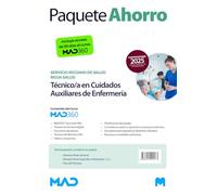 Oposiciones Técnico/a en Cuidados Auxiliares de Enfermería del Servicio Riojano de Salud. Paquete Ahorro de Libros y Curso MAD360
