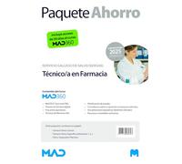Oposiciones Técnico/a en Farmacia del Servicio Gallego de Salud (SERGAS). Paquete Ahorro de Libros y Curso MAD360