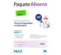 Oposiciones Técnico/a Especialista en Laboratorio del Servicio Canario de Salud. Paquete Ahorro de Libros y Curso MAD360