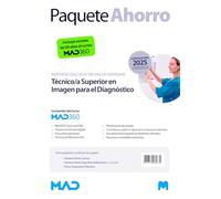 Oposiciones Técnico/a Superior en Imagen para el Diagnóstico del Servicio Gallego de Salud (SERGAS). Paquete Ahorro de Libros y Curso MAD360