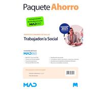 Oposiciones Trabajador/a Social del Servicio Canario de Salud. Paquete Ahorro de Libros y Curso MAD360