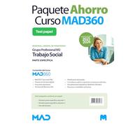 Oposiciones Trabajo Social (M2) Parte Específica de Personal Laboral de Ministerios. Paquete Ahorro de Libros y Curso MAD360