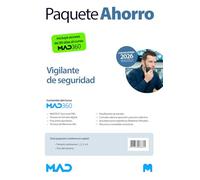 Oposiciones Vigilante de seguridad. Paquete Ahorro de Libros y Curso MAD360