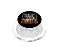 Opossum Casa embrujada Truco o Trato Lindo Bruja Momia Fantasma PopSockets PopGrip para MagSafe