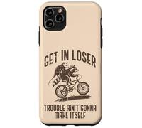 Opossum Get In Loser Trouble Funny Possum Raccoon Hombres Mujeres Carcasa para iPhone 11 Pro MAX