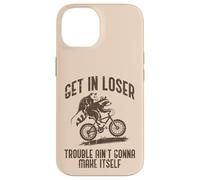 Opossum Get In Loser Trouble Funny Possum Raccoon Hombres Mujeres Carcasa para iPhone 14