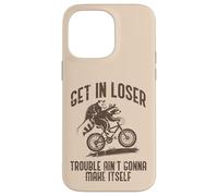 Opossum Get In Loser Trouble Funny Possum Raccoon Hombres Mujeres Carcasa para iPhone 14 Pro MAX