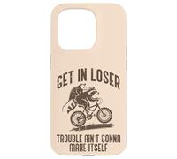 Opossum Get In Loser Trouble Funny Possum Raccoon Hombres Mujeres Carcasa para iPhone 15 Pro