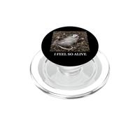Opossum I Feel So Alive Playing Dead Humor irónico sarcástico PopSockets PopGrip para MagSafe