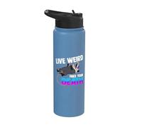 Opossum Lover - Live Weird Fake Your Death - Funny Animal Stainless Steel Insulated Water Bottle