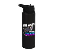 Opossum Lover - Live Weird Fake Your Death - Funny Animal Stainless Steel Insulated Water Bottle
