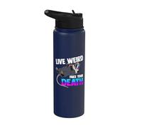 Opossum Lover - Live Weird Fake Your Death - Funny Animal Stainless Steel Insulated Water Bottle