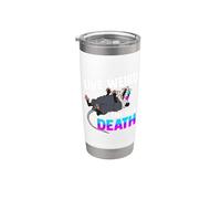 Opossum Lover - Live Weird Fake Your Death - Funny Animal Vaso térmico de acero inoxidable de doble pared
