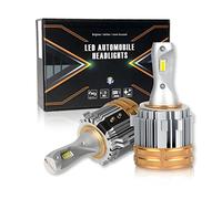 OPP ULITE Bombillas LED H7 para faros delanteros de 86 W, 8600 lm, chip CSP extremadamente brillante, 6500 K, xenón blanco, H7, kit de conversión sin errores, paquete de 2