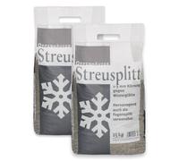 OPPENHÄUSER Gravilla antideslizante de diabasa 30kg grano 1-3mm: efecto antideslizante inmediato, granulado ecológico para aceras y escaleras, según la norma alemana TL Gestein-StB, calidad premium