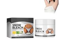 Oppingster Crema blanqueadora para las axilas, crema blanqueadora para la zona íntima, el cuello, las rodillas, la parte interna de los muslos y la zona del bikini cream
