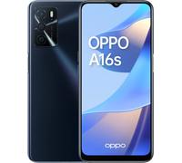 OPPO A16s - Teléfono Móvil libre, 4GB+64GB, Cámara 16+2+2+8 MP, Smartphone Android, Batería 5000mAh, Carga Rápida 10W, Dual SIM - Negro