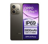 OPPO A5 Pro 5G 16,9 cm (6.67") SIM doble Android 15 USB Tipo C 8 GB 256 GB 5800 mAh Negro, Marrón