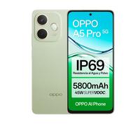 OPPO A5 Pro 5G 16,9 cm (6.67") SIM doble Android 15 USB Tipo C 8 GB 256 GB 5800 mAh Verde, Oliva