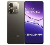 OPPO A5 Pro 5G 8+256GB IA Smartphone, Teléfono Móvil, Dimensity 6300 5G, Pantalla 120Hz 6,67" LCD, IP69, Grande Batería 5800mAh, Cámara AI 50+2MP, 45W SUPERVOOC, AI LinkBoost, NFC, Dual SIM, Negro