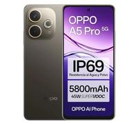 OPPO A5 Pro 5G smartphone 6,67" HD+ 256 GB 8 GB (+8 GB) marrón negro