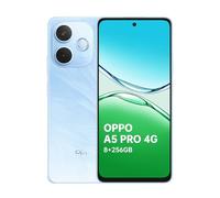 OPPO A5 Pro 8+256GB, IA Smartphone Teléfono, Grande Batería 5800mAh, 45W SUPERVOOC, IP69, Cámara AI 50+8+2MP, Pantalla LCD de 6.67" 90Hz, Snapdragon 6s 4G Gen1, AI LinkBoost, NFC, Dual SIM, Azul